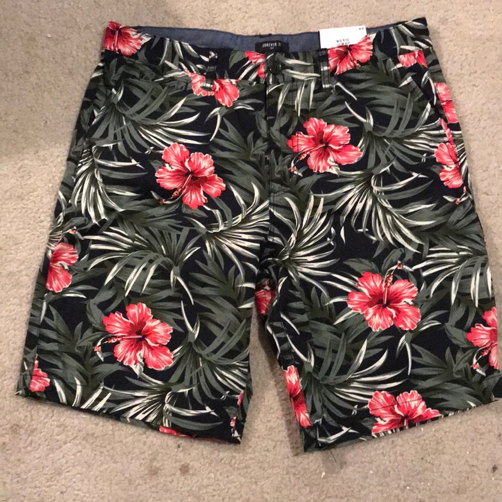 NEW!!! Floral boy shorts